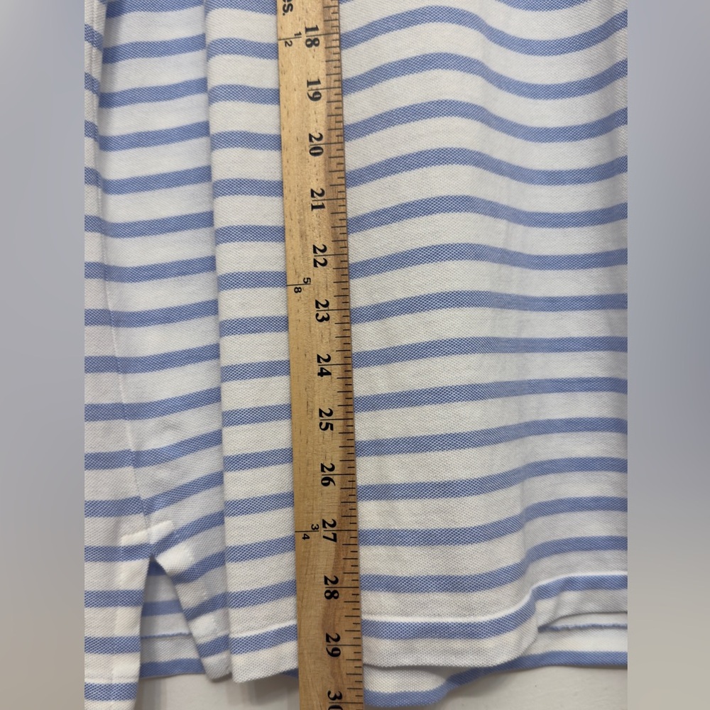 Ralph Lauren Knit Oxford Striped Polo Shirt Mens XL - Picture 4 of 6